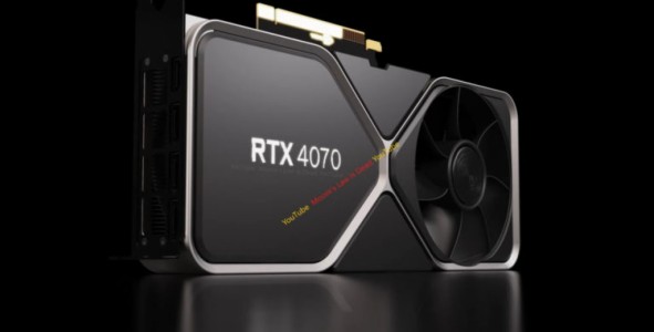 Boatos sobre a placa de vídeo  RTX4070 com slot duplo surgem.