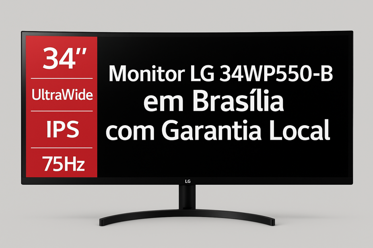 Onde Comprar o LG 34WP550-B em Brasília