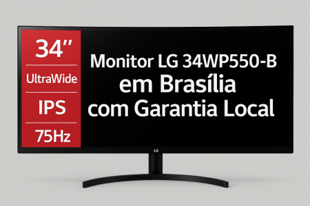 Onde Comprar o LG 34WP550-B em Brasília