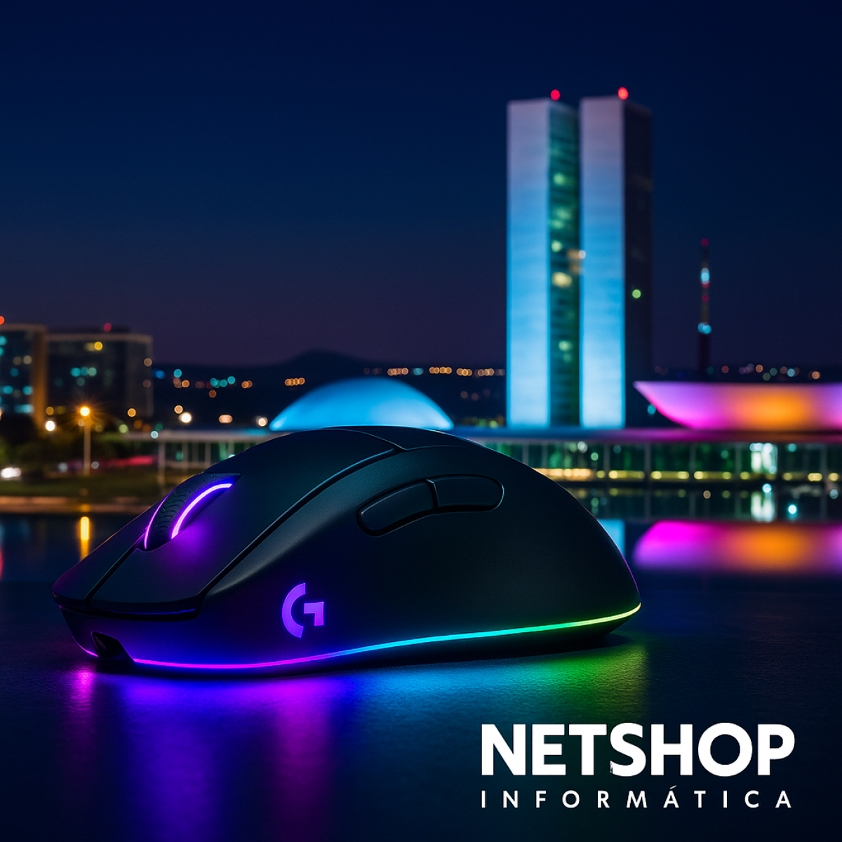 Mouse Gamer em Brasília: Precisão e Performance na Netshop Gamer.