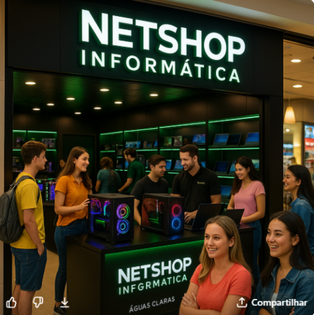 Netshop Informática Brasília | A Loja de Computadores Nº1 No DF!!