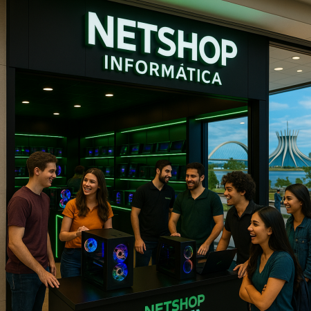 PC Gamer Brasília: O Sonho de Todo Gamer, Resolvido pela NetShop