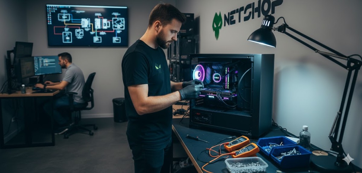 Assistência e Conserto de Notebooks em Brasília – NetShop