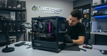 Montagem de PC Gamer Completo em Brasília | Netshop DF