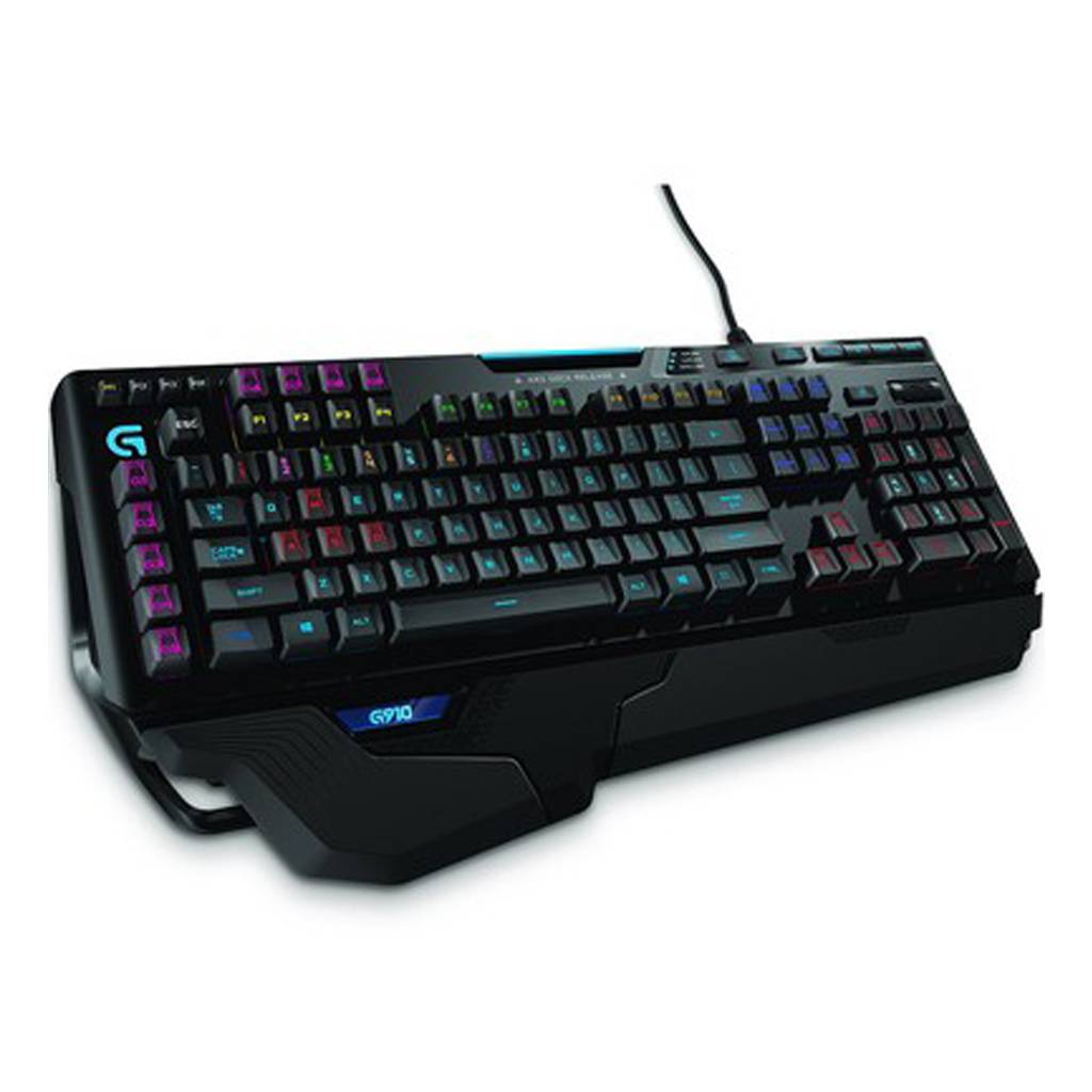 Teclado Gamer Logitech Mecânico, Multicolorido Anti-Ghosting G910