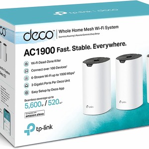 Roteador TP-Link, Gigabit Ethernet AC 1900Mbps, 3 Pack - Deco S7
