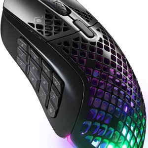 Mouse gamer sem fio ultraleve 89G - SteelSeries Aerox 9 Wireless
