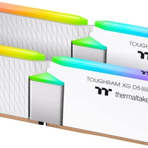 Memória DDR5 32GB 5600MHz Thermaltake TOUGHRAM XG RGB Branca