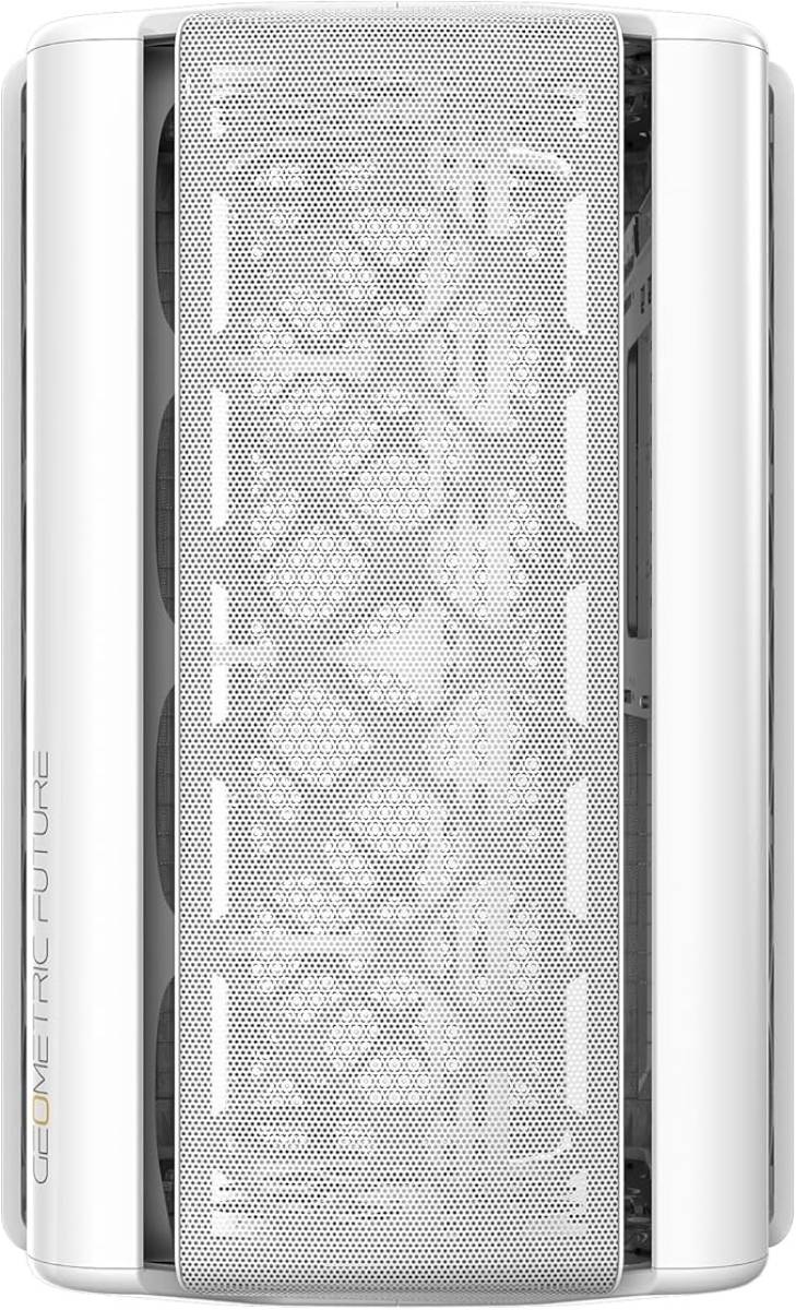 Gabinete Gamer Geometric Model 2 Ark, ATX, micro-ATX  Mesh Branco